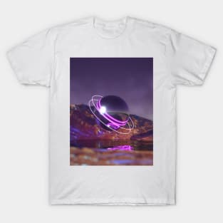 Vaporwave UFO T-Shirt